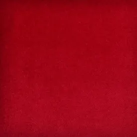 Ruby Red Lightweight Cotton Velvet