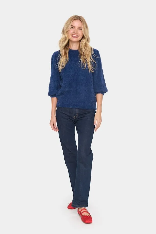 Saint Tropez Banni Pullover in Titan