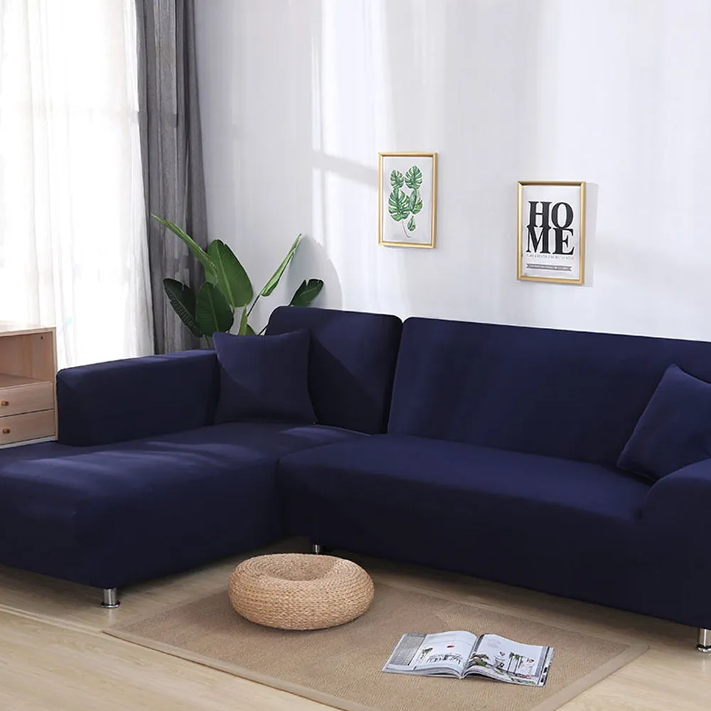 Sectional Couch Non-Slip Stretchable Machine Washable Cover