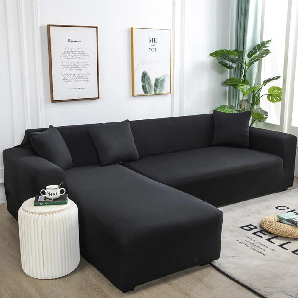 Sectional Couch Non-Slip Stretchable Machine Washable Cover