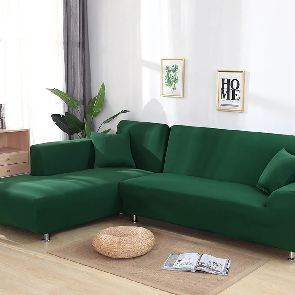 Sectional Couch Non-Slip Stretchable Machine Washable Cover