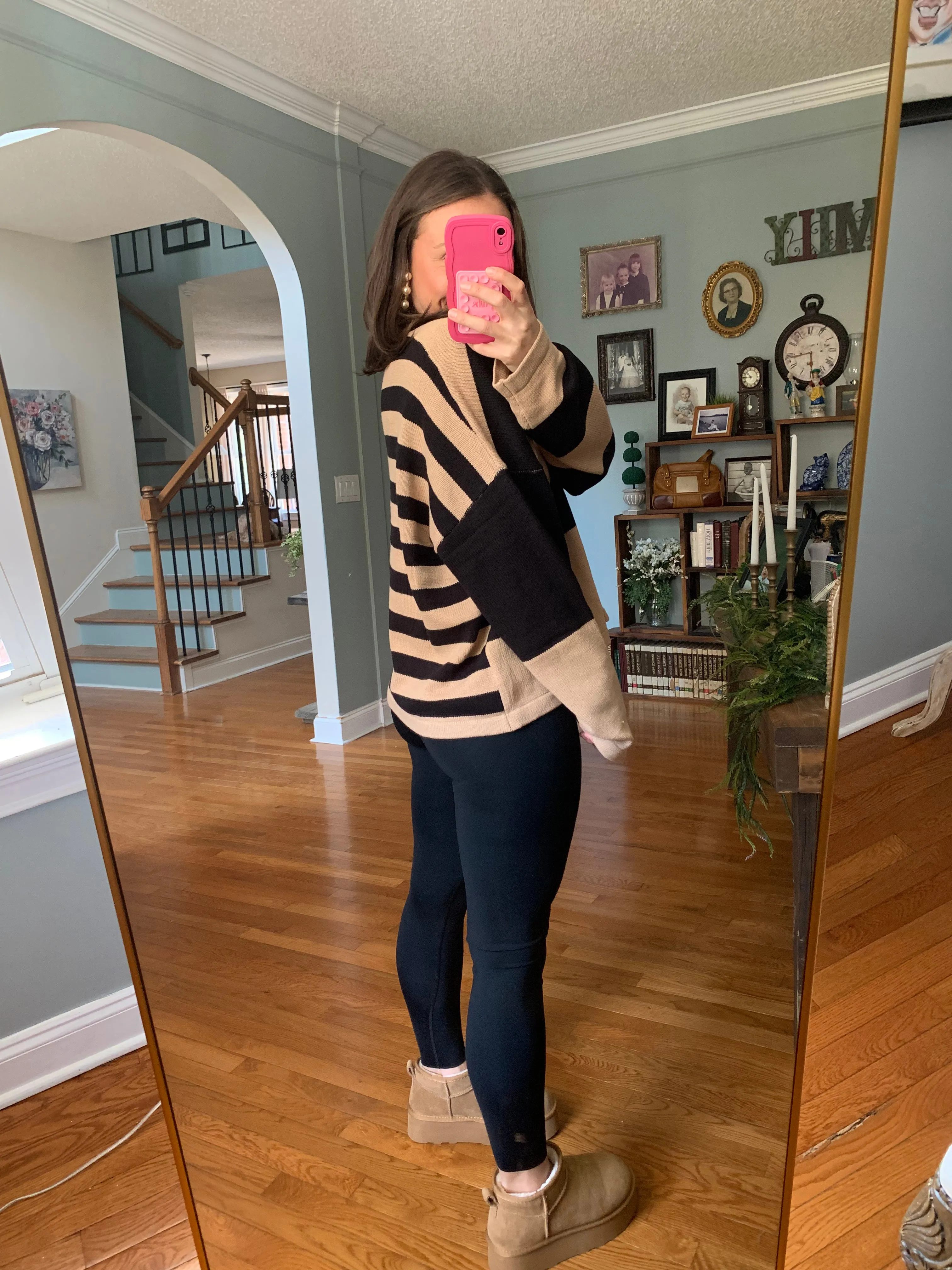 Seeing Double Striped Sweater