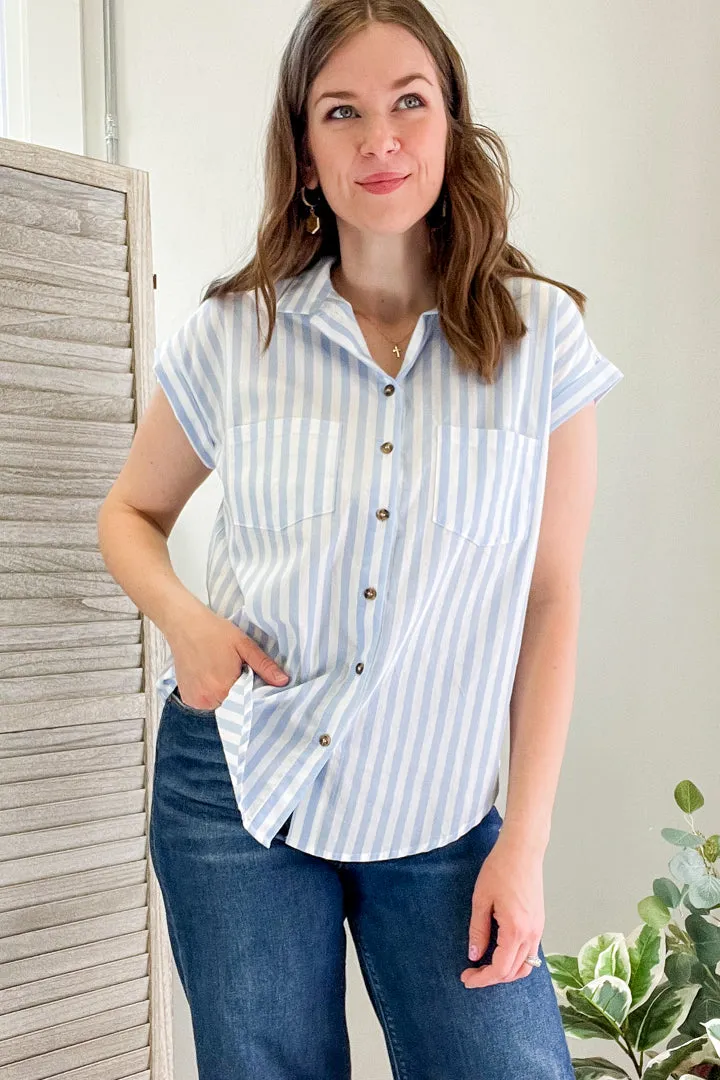 Short Sleeve Button Down