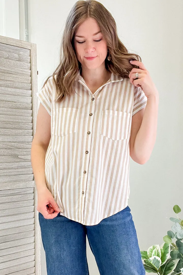 Short Sleeve Button Down