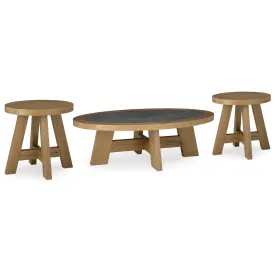 Signature Design by Ashley Brinstead Occasional Table Set T839-0/T839-6/T839-6
