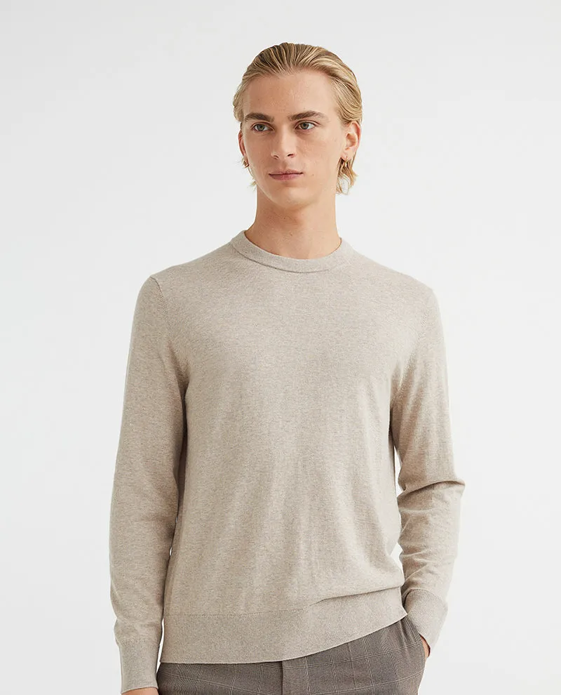 Slim fit cashmere