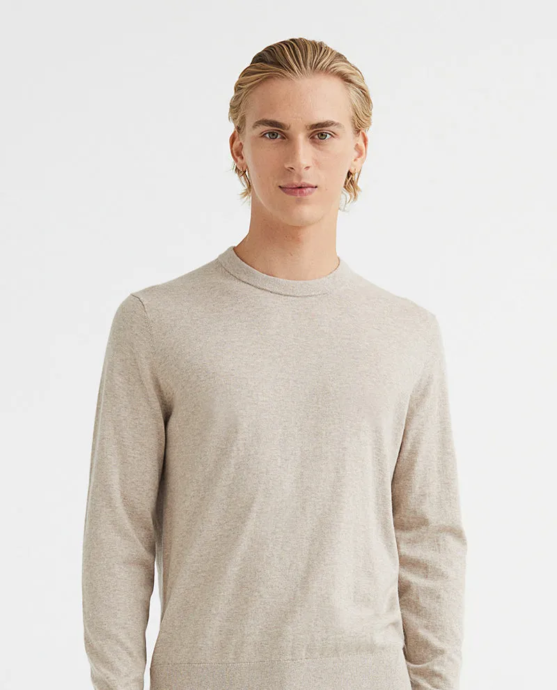 Slim fit cashmere