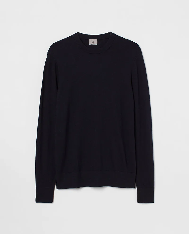 Slim fit cashmere