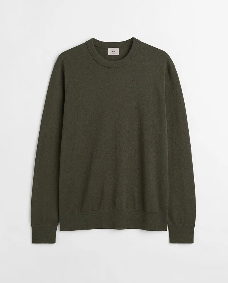 Slim fit cashmere
