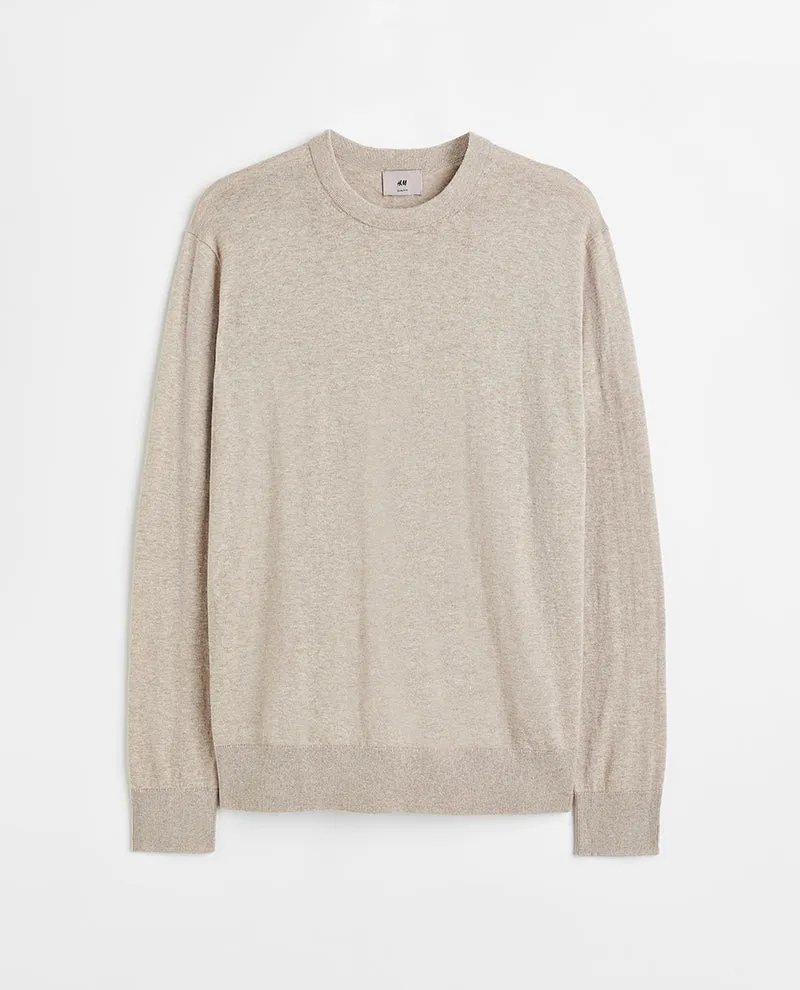 Slim fit cashmere