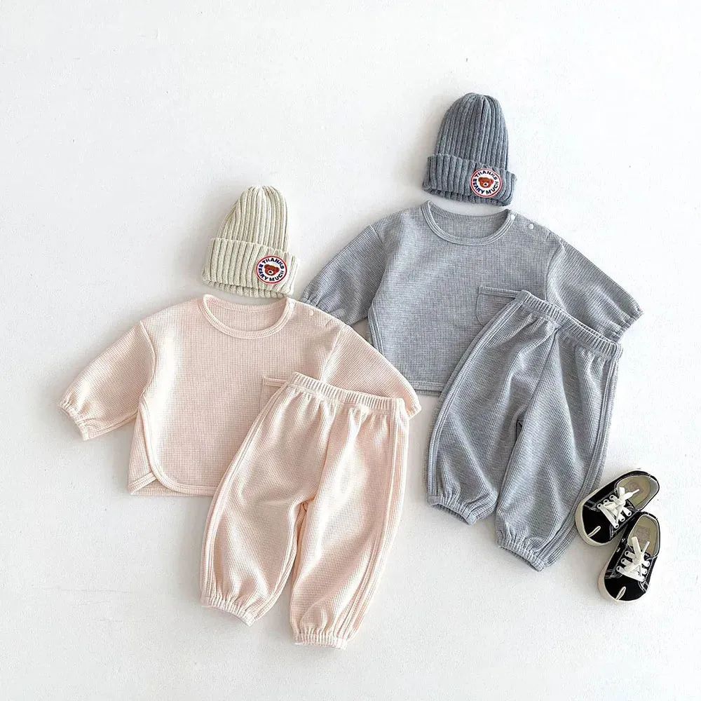 Solid Color Waffle Set