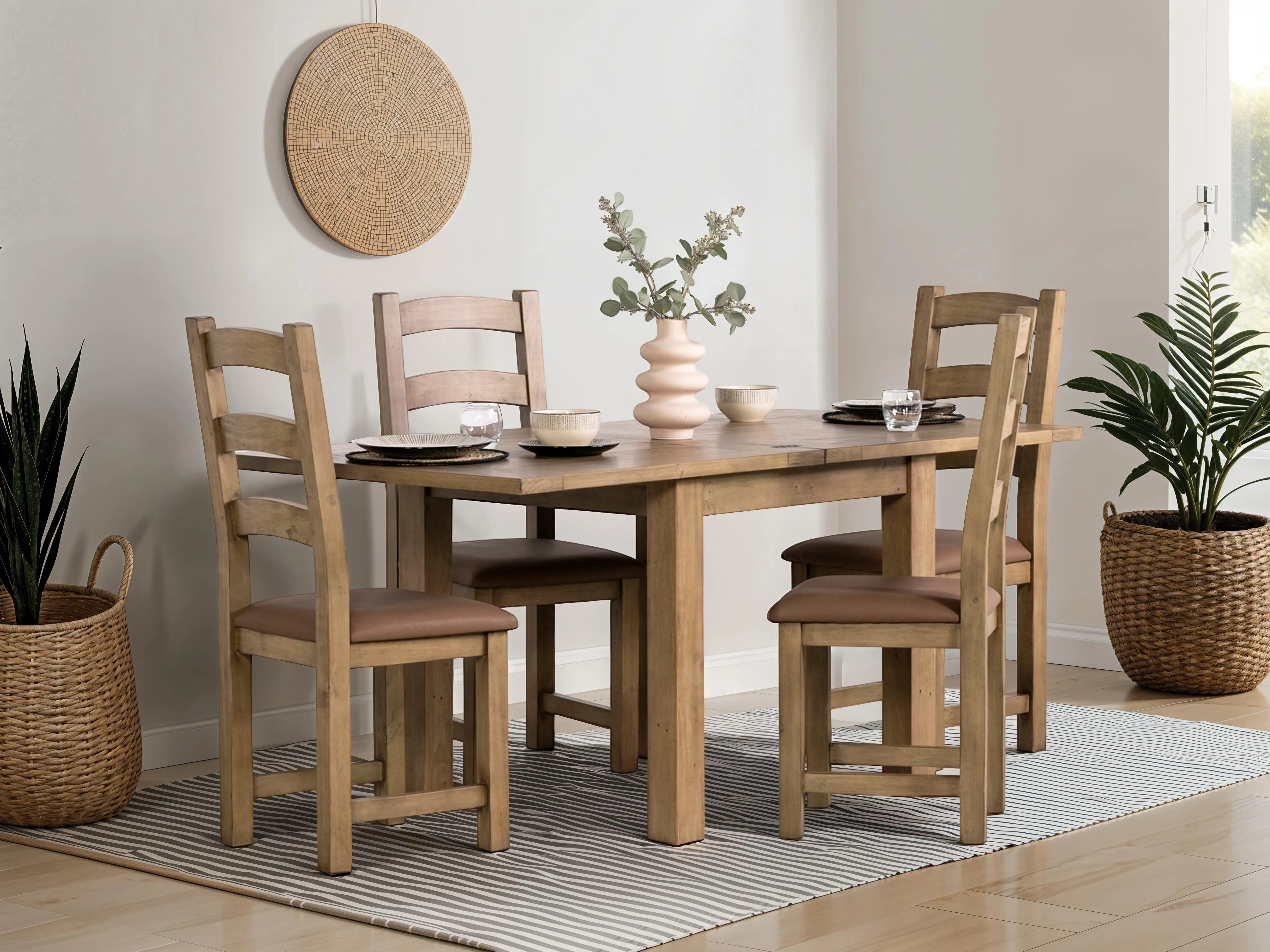 St Ives Flip Top Extendable Dining Table (85cm - 170cm)