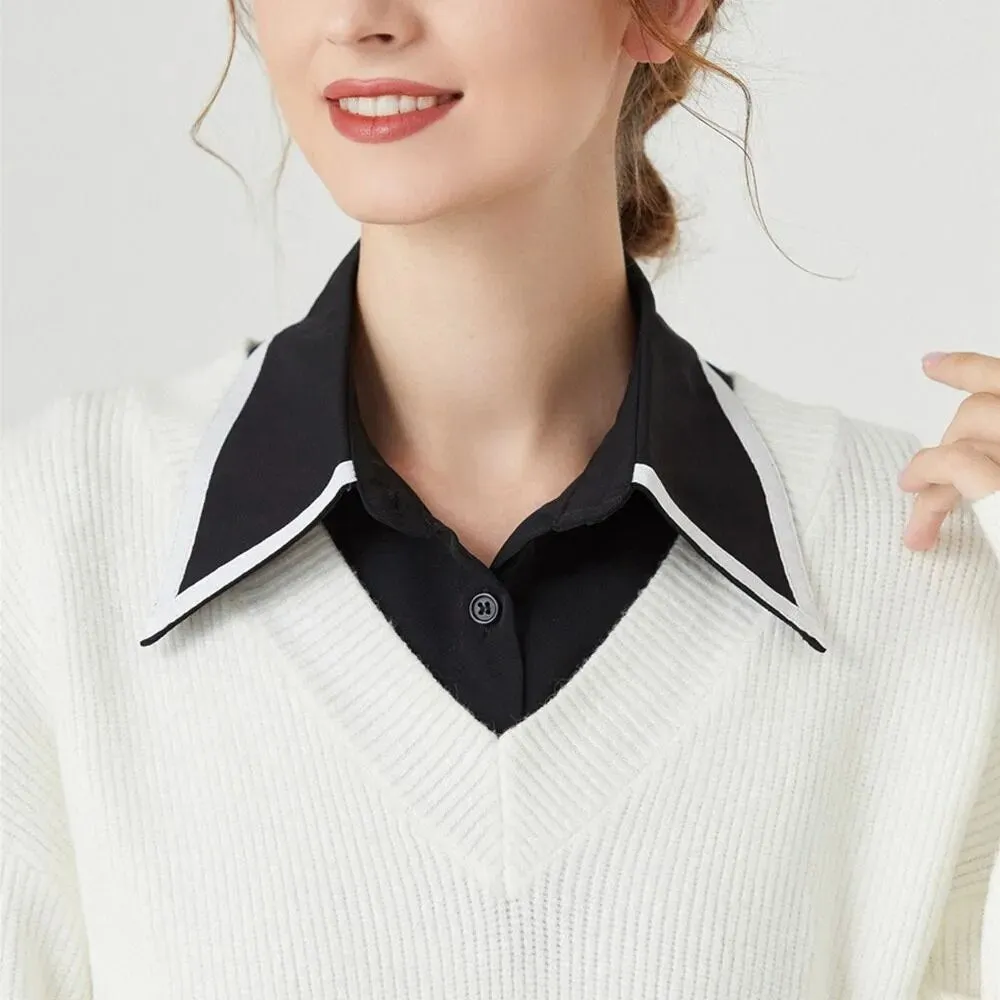 TEEK - Lapel Detachable Shirt Collars