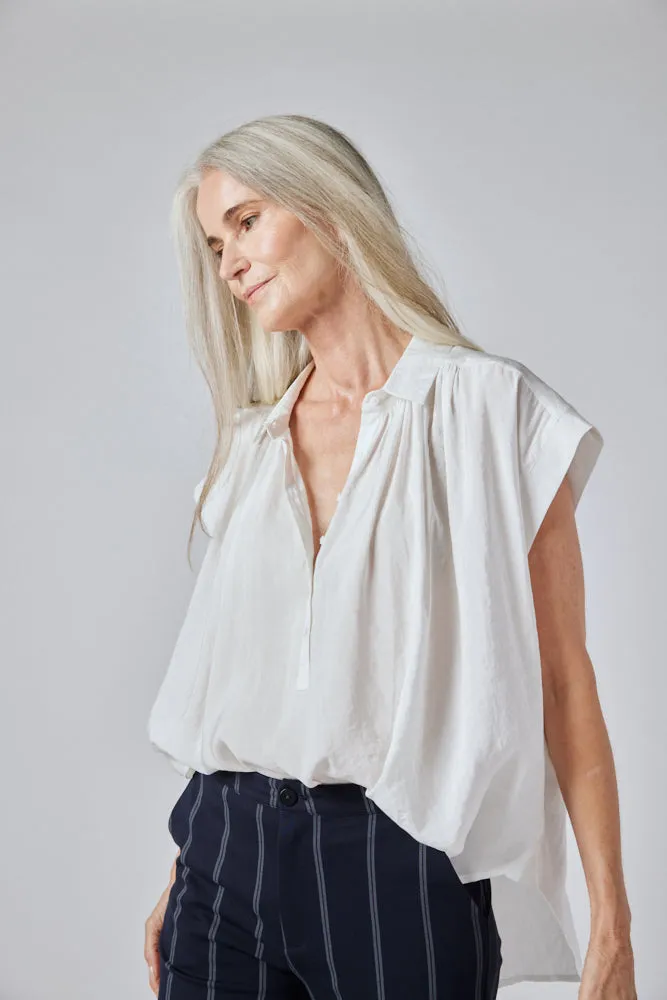 The Nonchalant Oversized Voile Blouse
