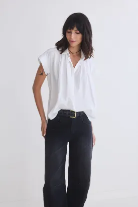 The Nonchalant Oversized Voile Blouse