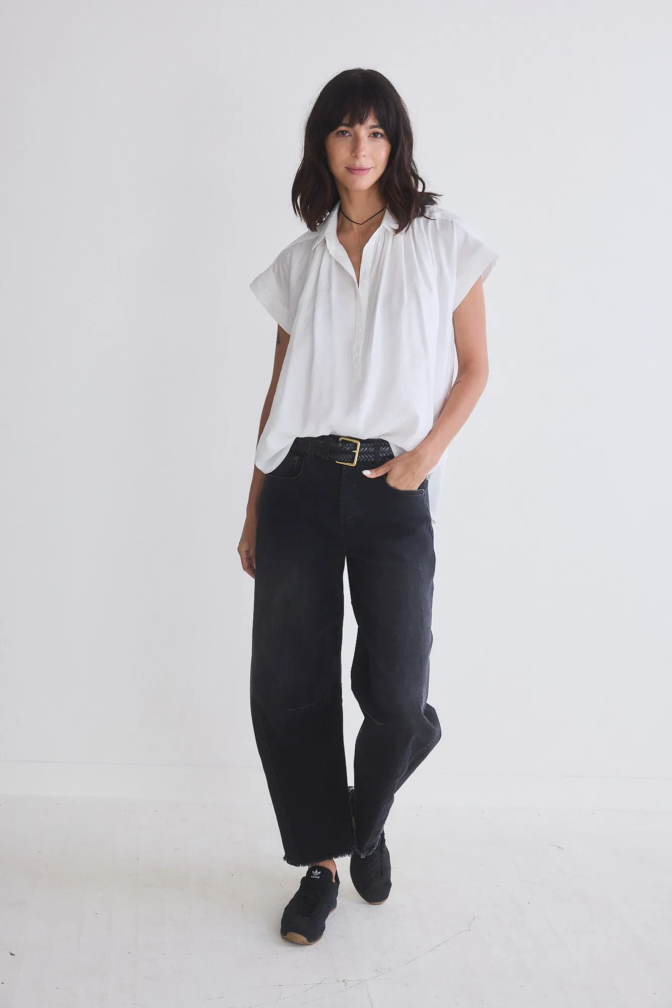 The Nonchalant Oversized Voile Blouse