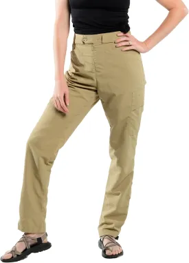 Trailblazer Hiking Pro Pants, Womens Hiking Pants Front to Back Zipper Design, Khaki