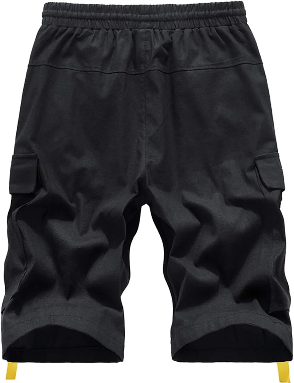 Vcansion Men's Casual Cotton Loose Fit Lightweight Multi-Pockets Cargo Shorts