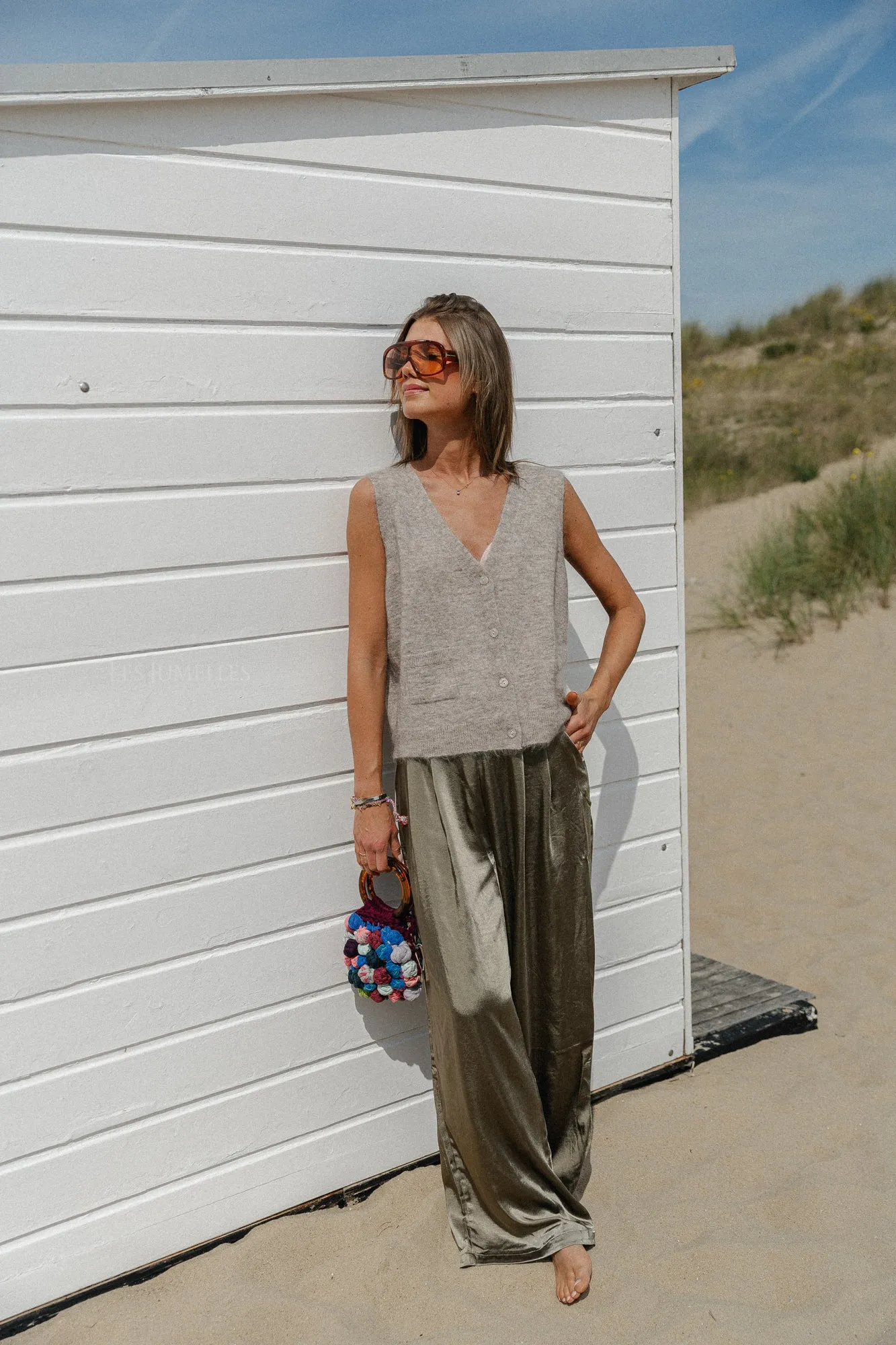 VILisa HW pants gothic olive