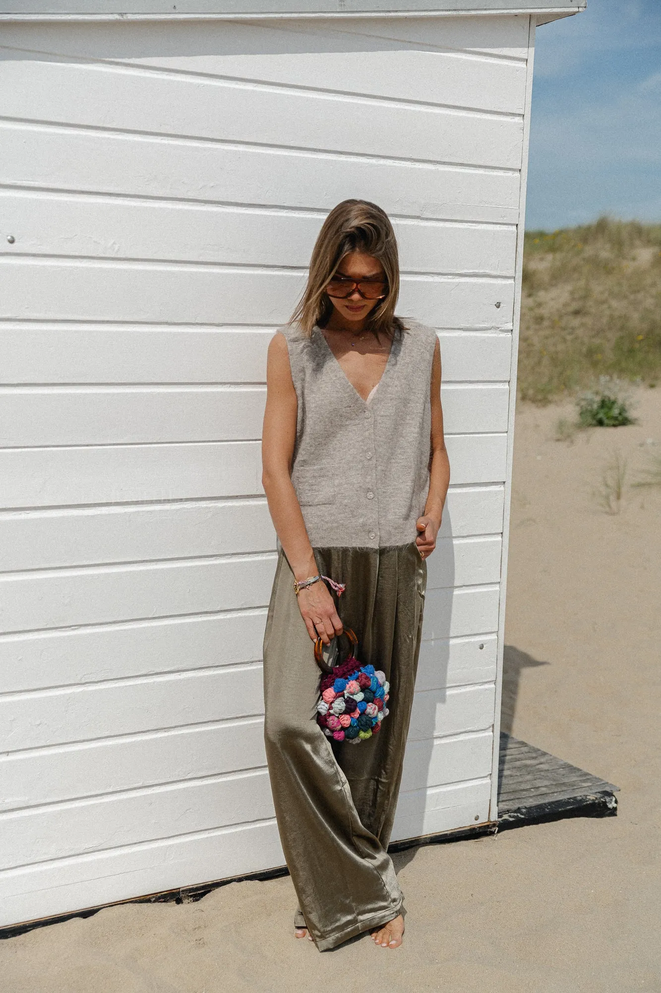 VILisa HW pants gothic olive