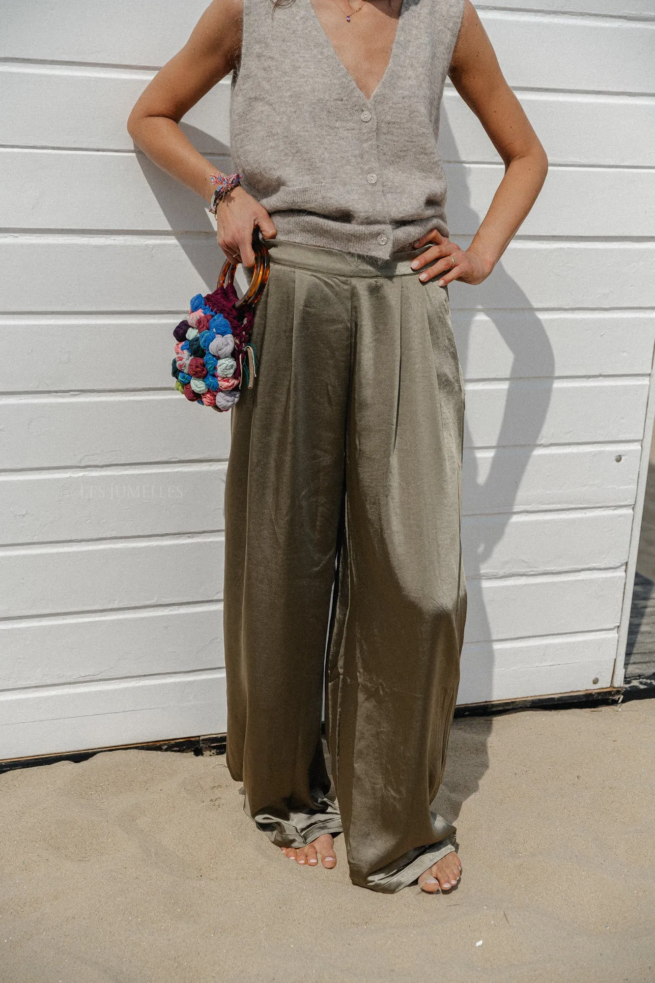 VILisa HW pants gothic olive