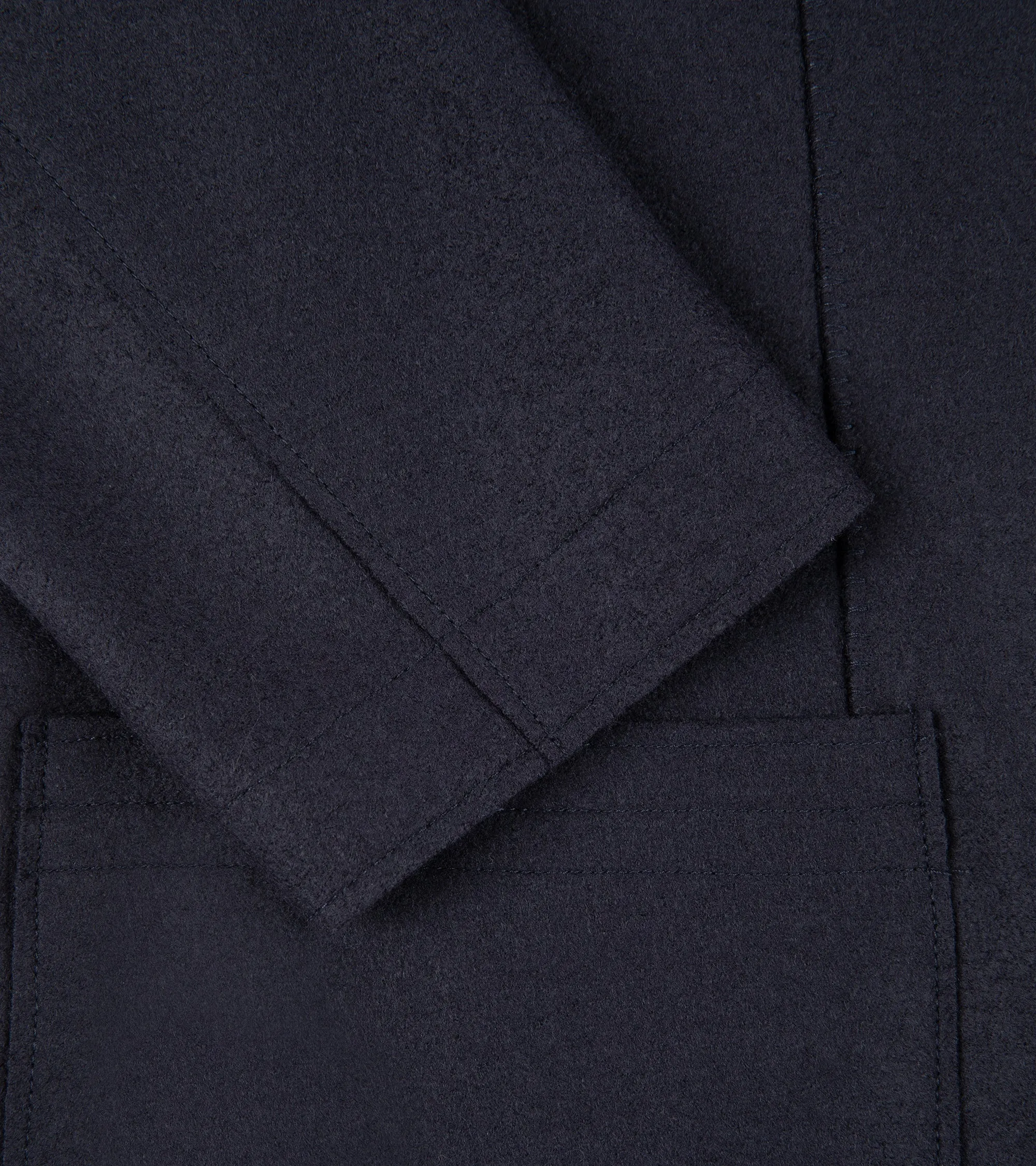 Weber   Weber Boiled Wool WW Travel Blazer: Ink Blue