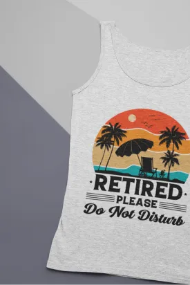 Women's Tank Top: Retired DnD