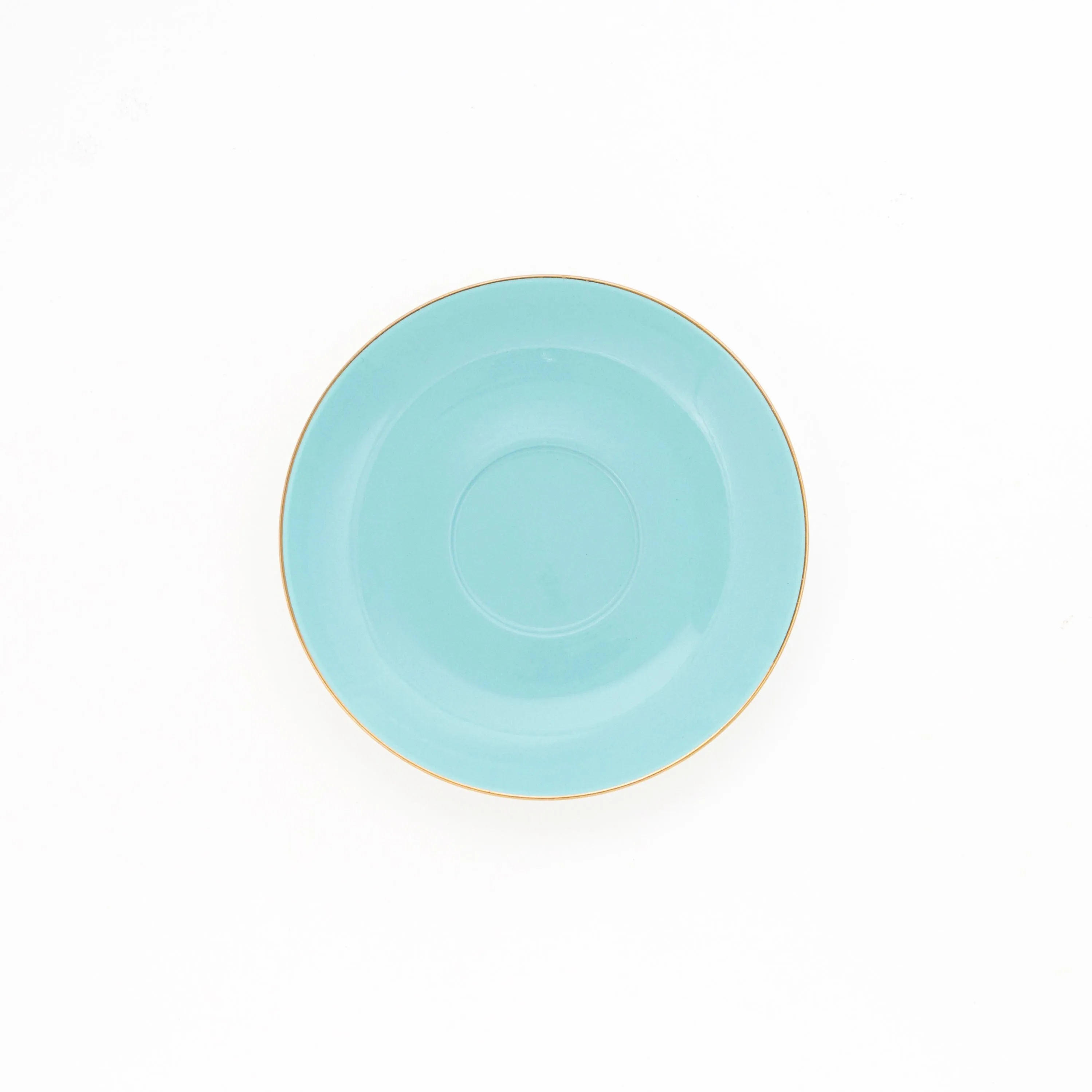 XL Pale Blue Teacup and Saucer