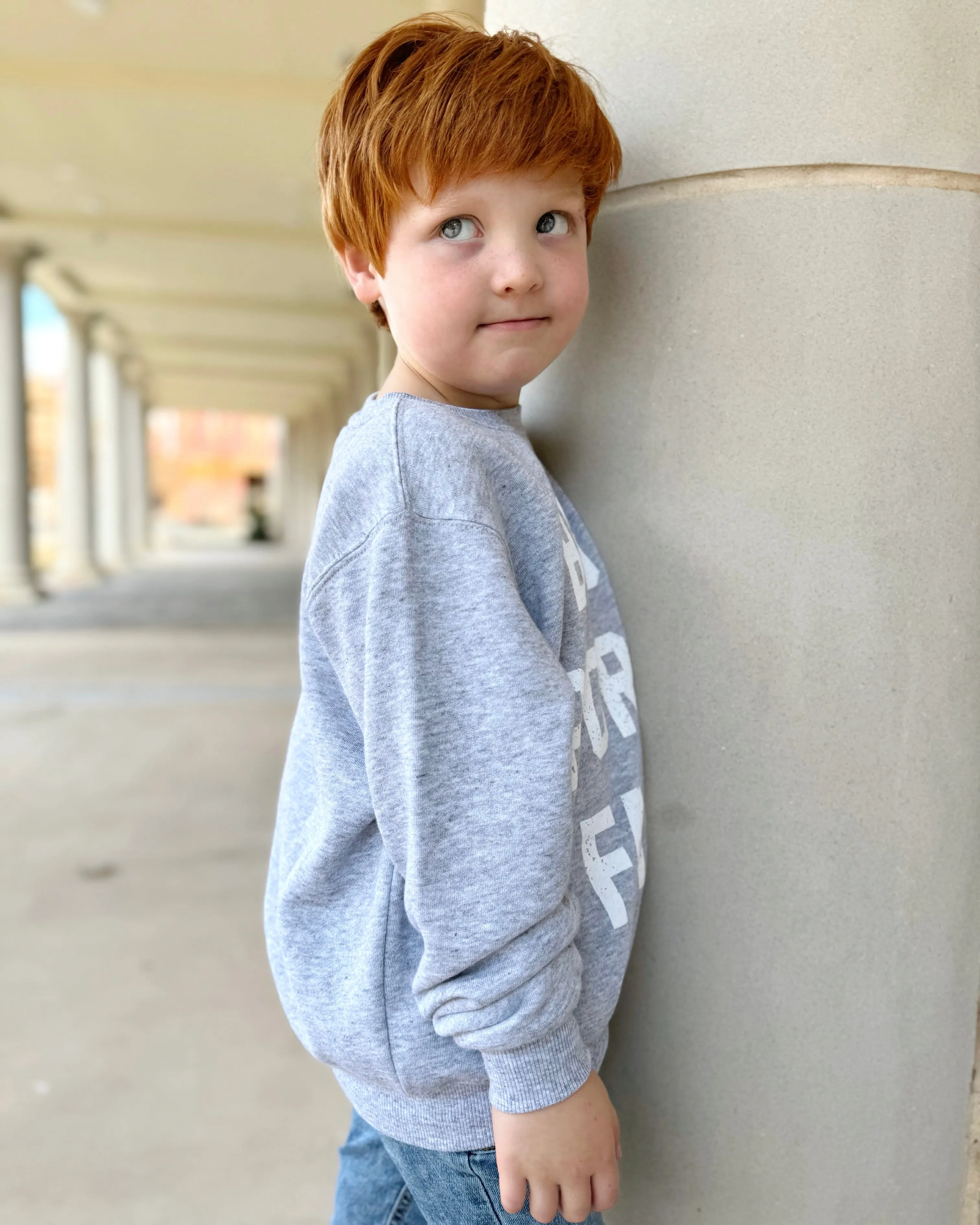 Youth “BIG SPORTS FAN” Cozy Pullover